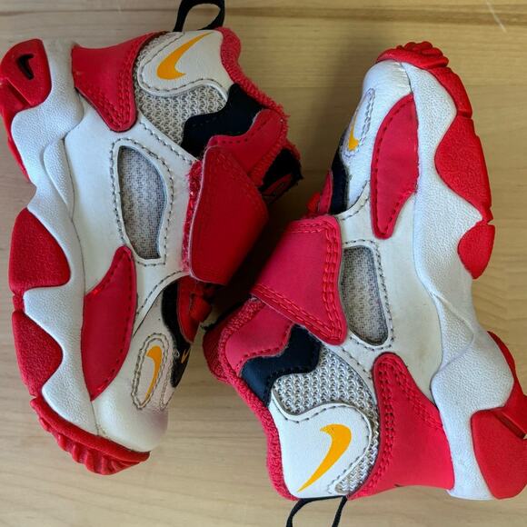 NIKE Speed Turf Leather Baby Toddler Unisex Red Orbit 5C - Picture 4 of 9